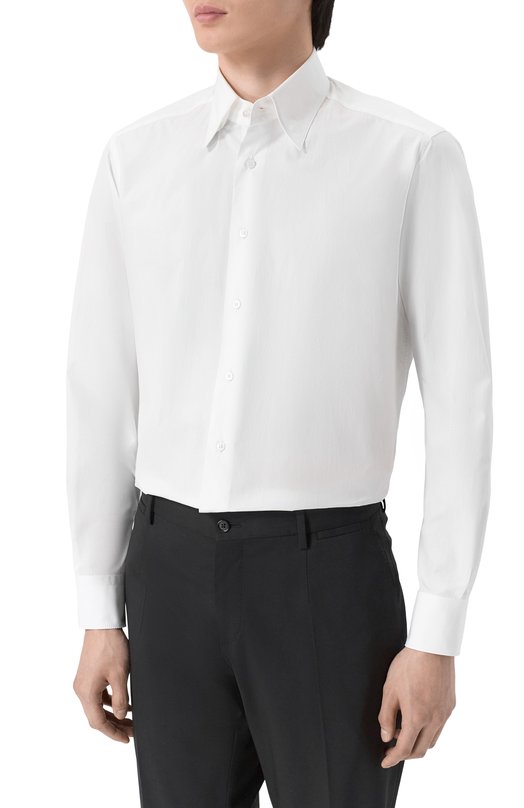 Хлопковая сорочка Zilli CLAB03M010004851U Белый  CLAB03M010004851U Фото 3