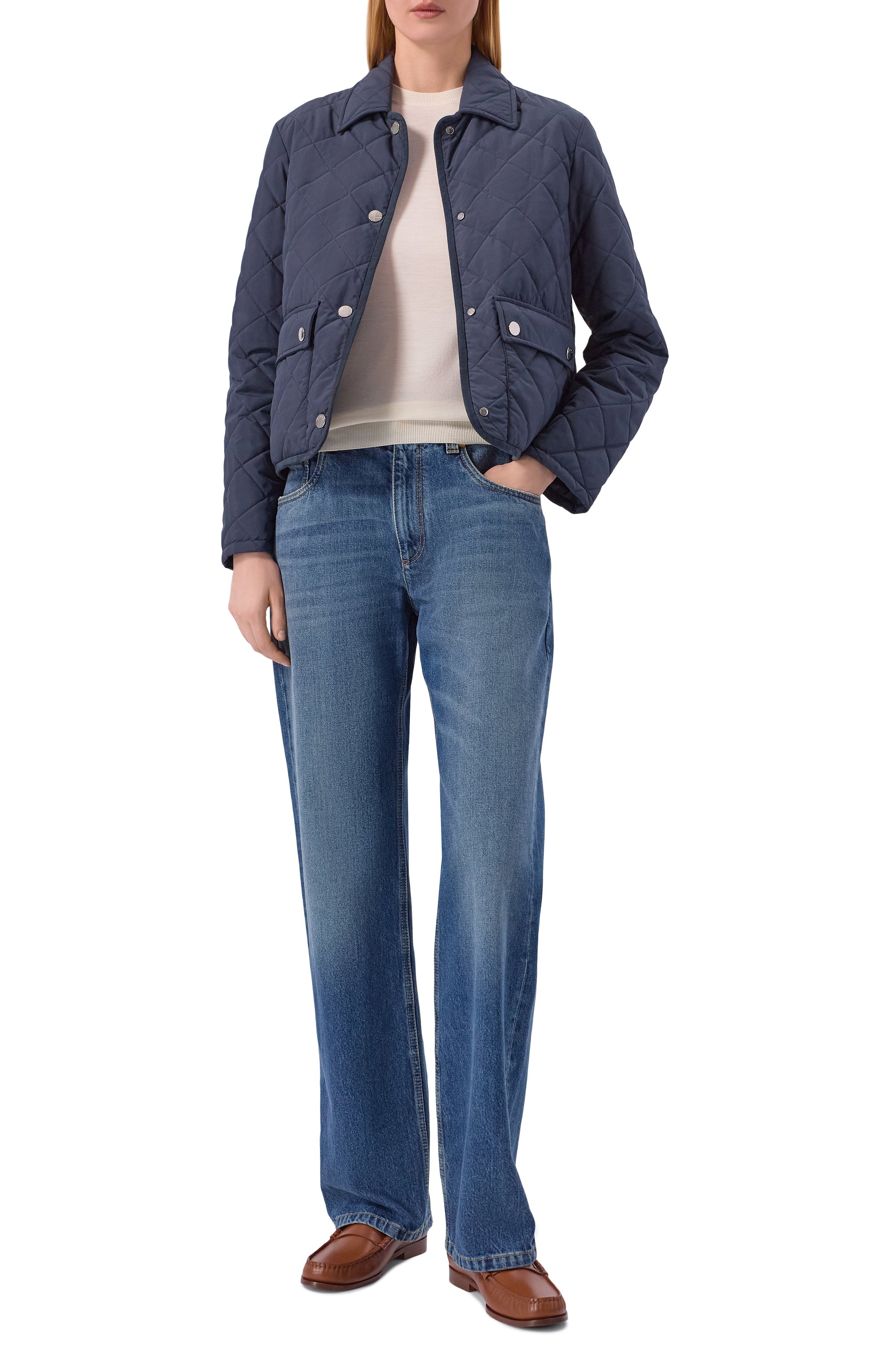 Кожаные лоферы KITON, арт. D61805N0100617, фото 3