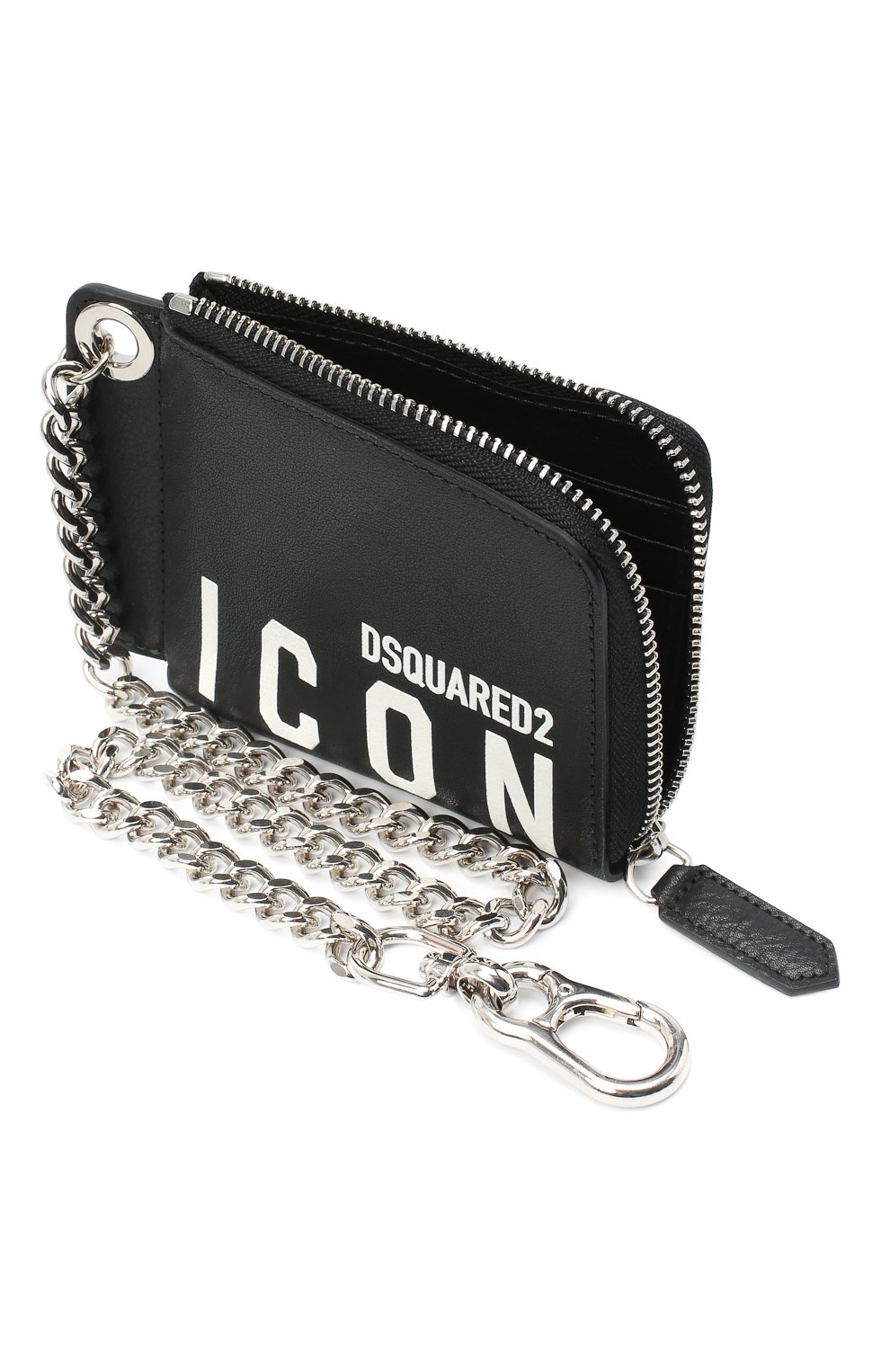Кожаный кошелек для монет icon DSQUARED2, арт. WAM0010 12903205, фото 2