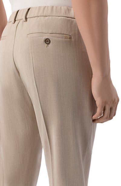 Брюки из шерсти и шелка PAUL&SHARK, арт. 26414073, фото 5