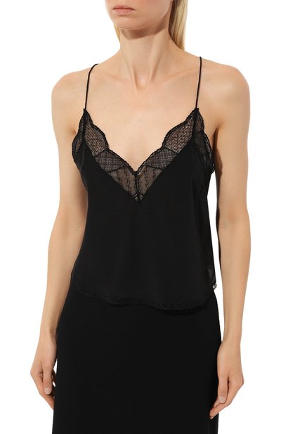 Шелковый топ ZADIG AND VOLTAIRE, арт. WWCR00207, фото 3