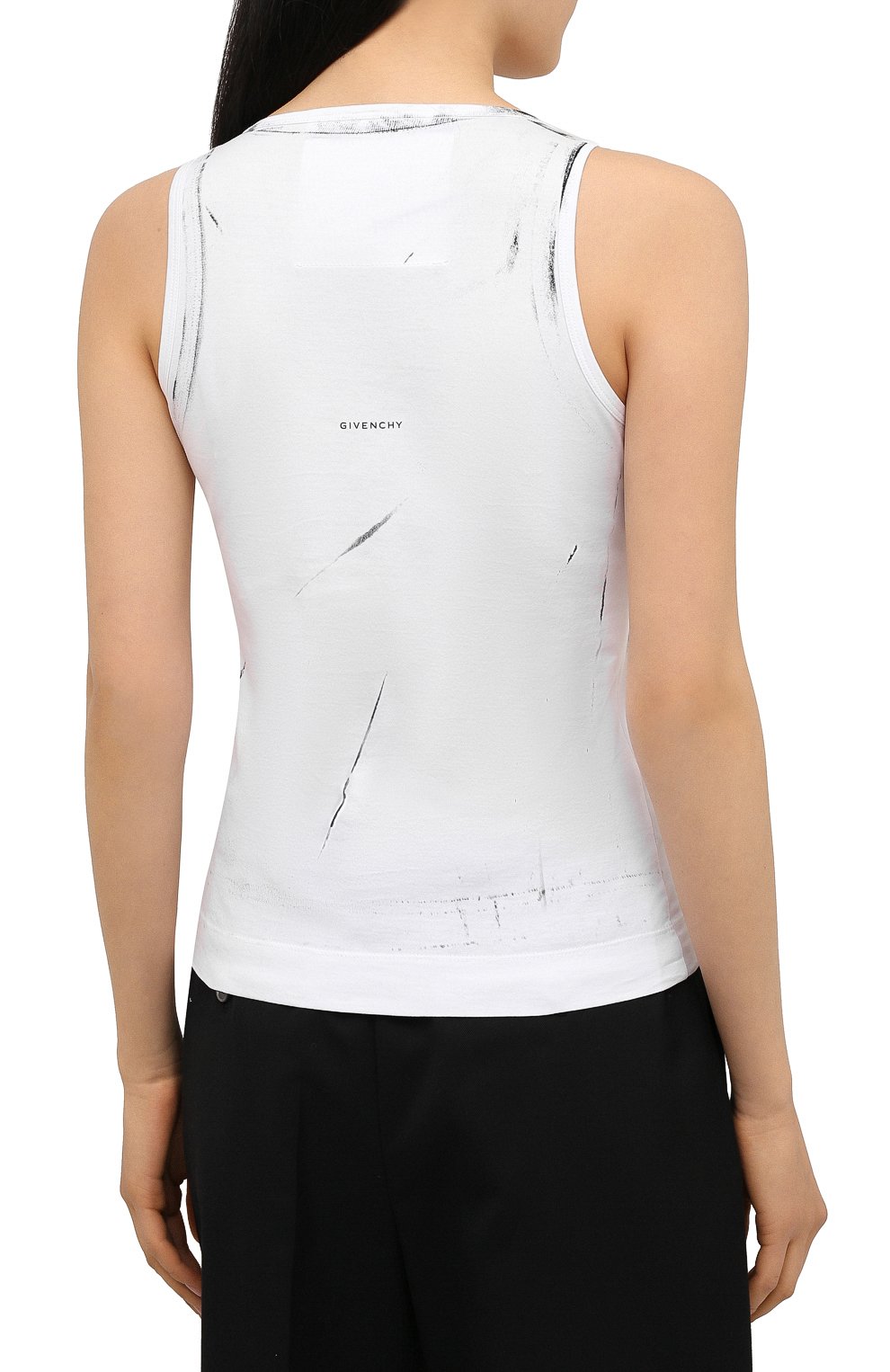 Хлопковый топ GIVENCHY, арт. BW60TD3Z51, фото 4