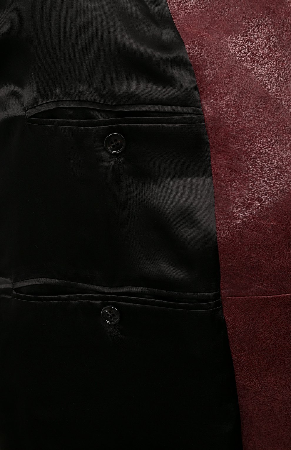 Кожаный жакет ANN DEMEULEMEESTER, арт. 2402-W-JA25-L-LT137-036, фото 6