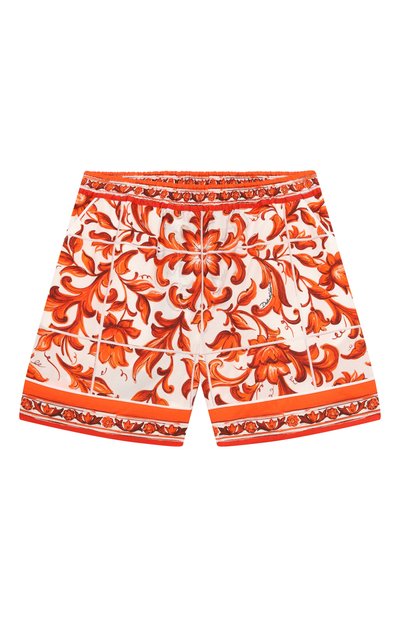 Хлопковые шорты DOLCE & GABBANA, арт. L52Q33/G7P4J_001