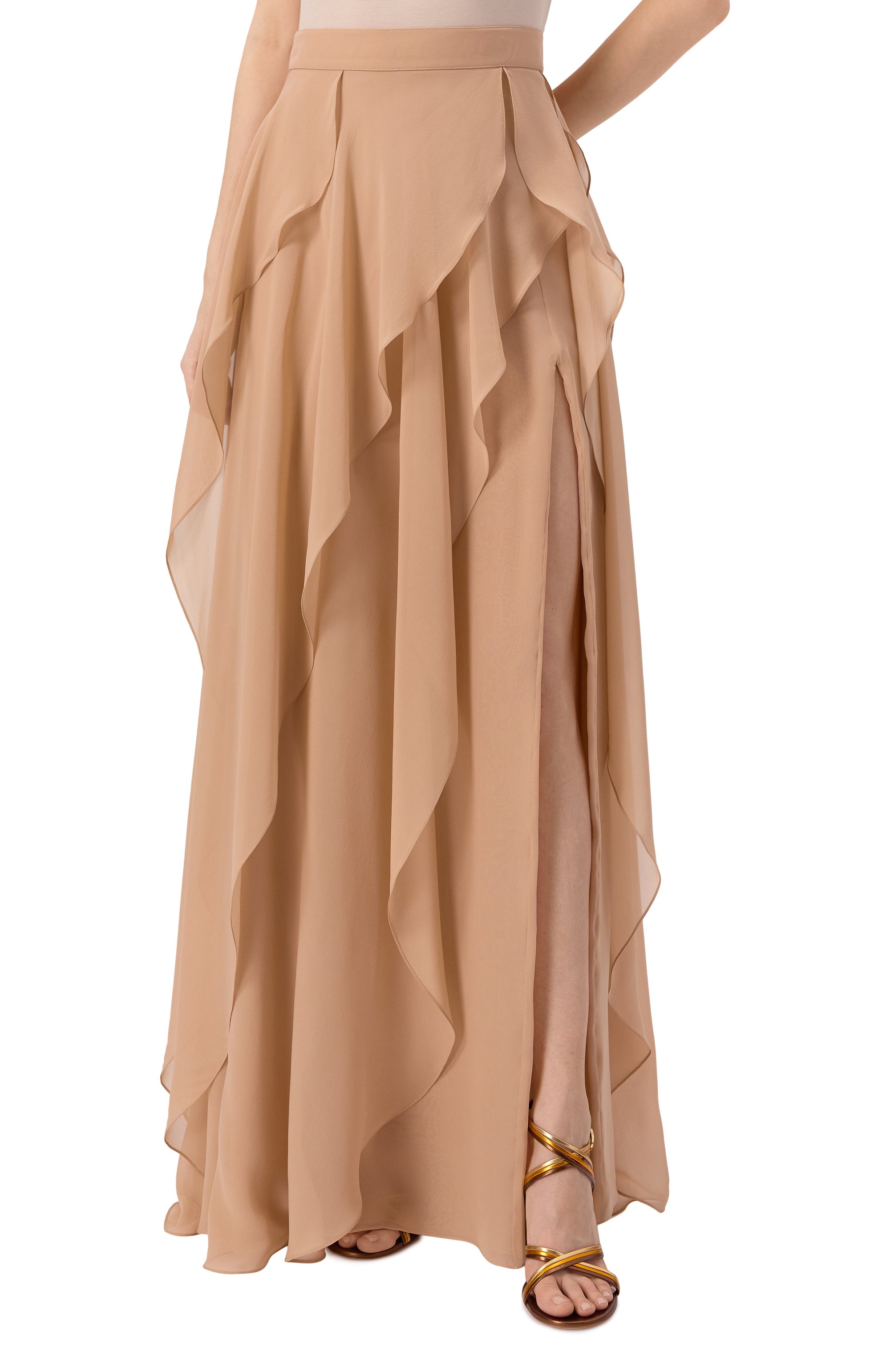 Шелковая юбка ELIE SAAB, арт. SK145NS25/SI001, фото 3