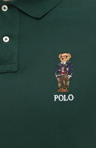 Хлопковое поло POLO RALPH LAUREN, арт. 710815187, фото 5