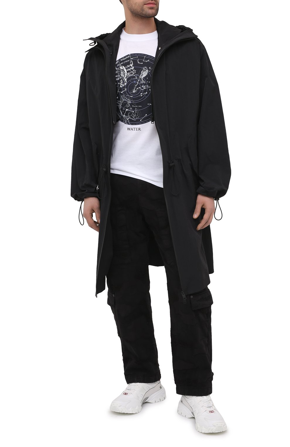 Хлопковая футболка VALENTINO, арт. VV3MG09J74L, фото 2