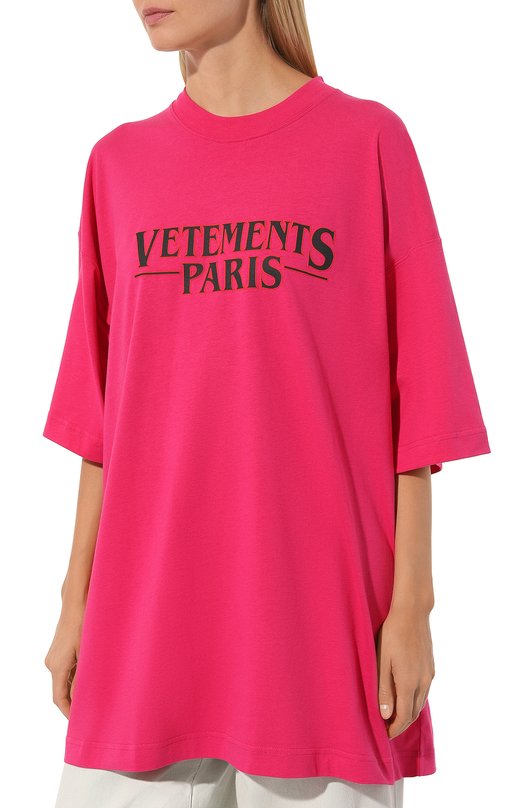 фото Хлопковая футболка vetements