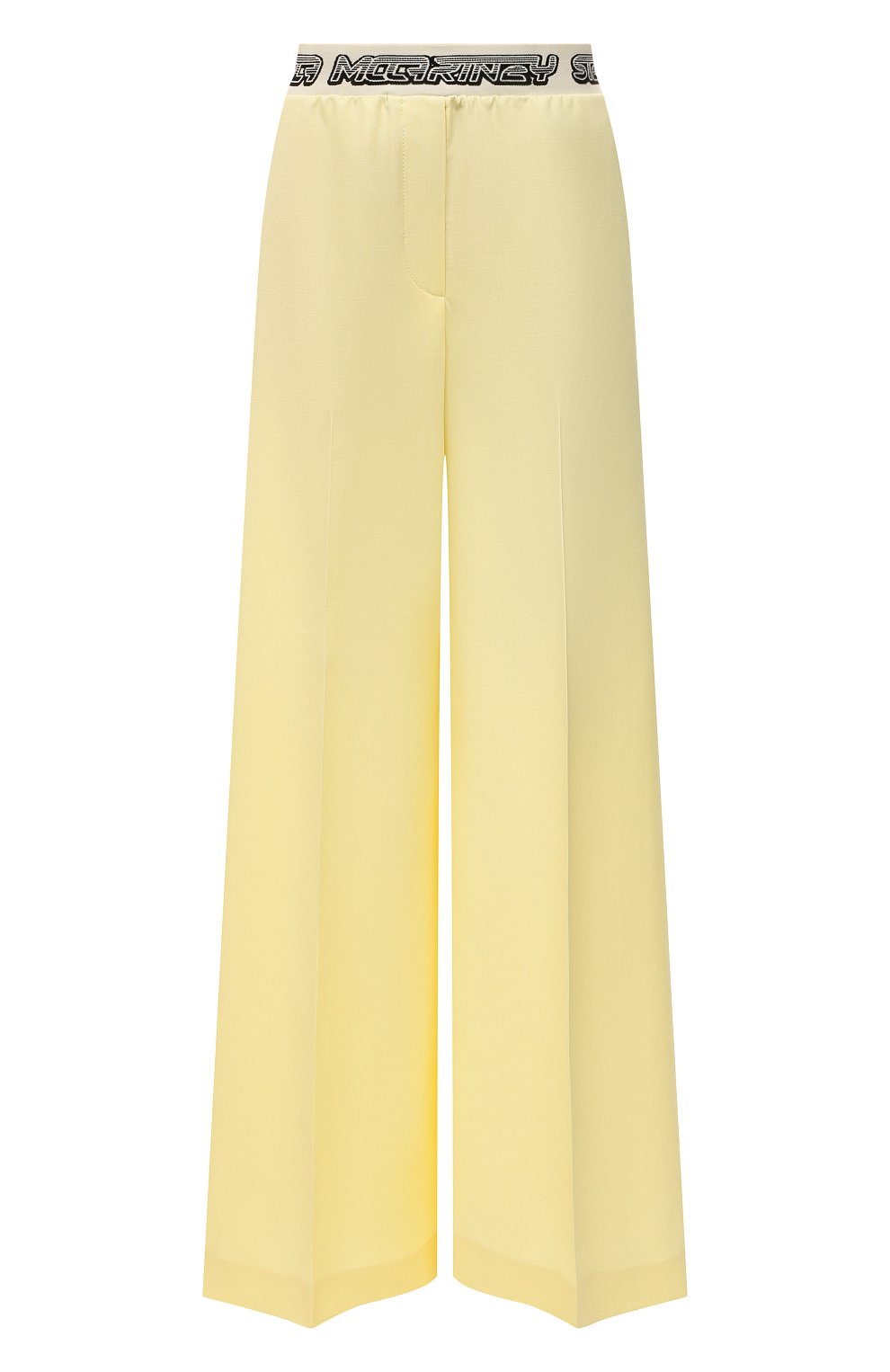 Шерстяные брюки STELLA MCCARTNEY желтого цвета по цене 85150 руб., арт. 604218/SSA36, фото 1 Шерстяные брюки STELLA MCCARTNEY, арт. 604218/SSA36, фото 1