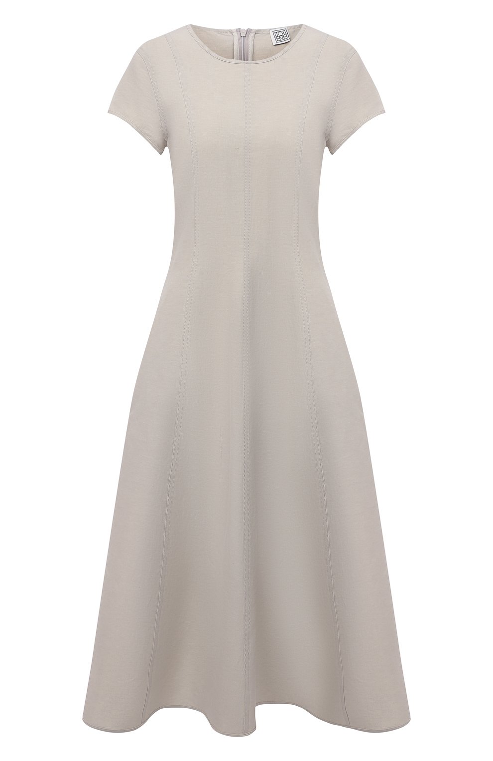 Платье изо льна и вискозы TOTEME, арт. 213-653-723, фото 1