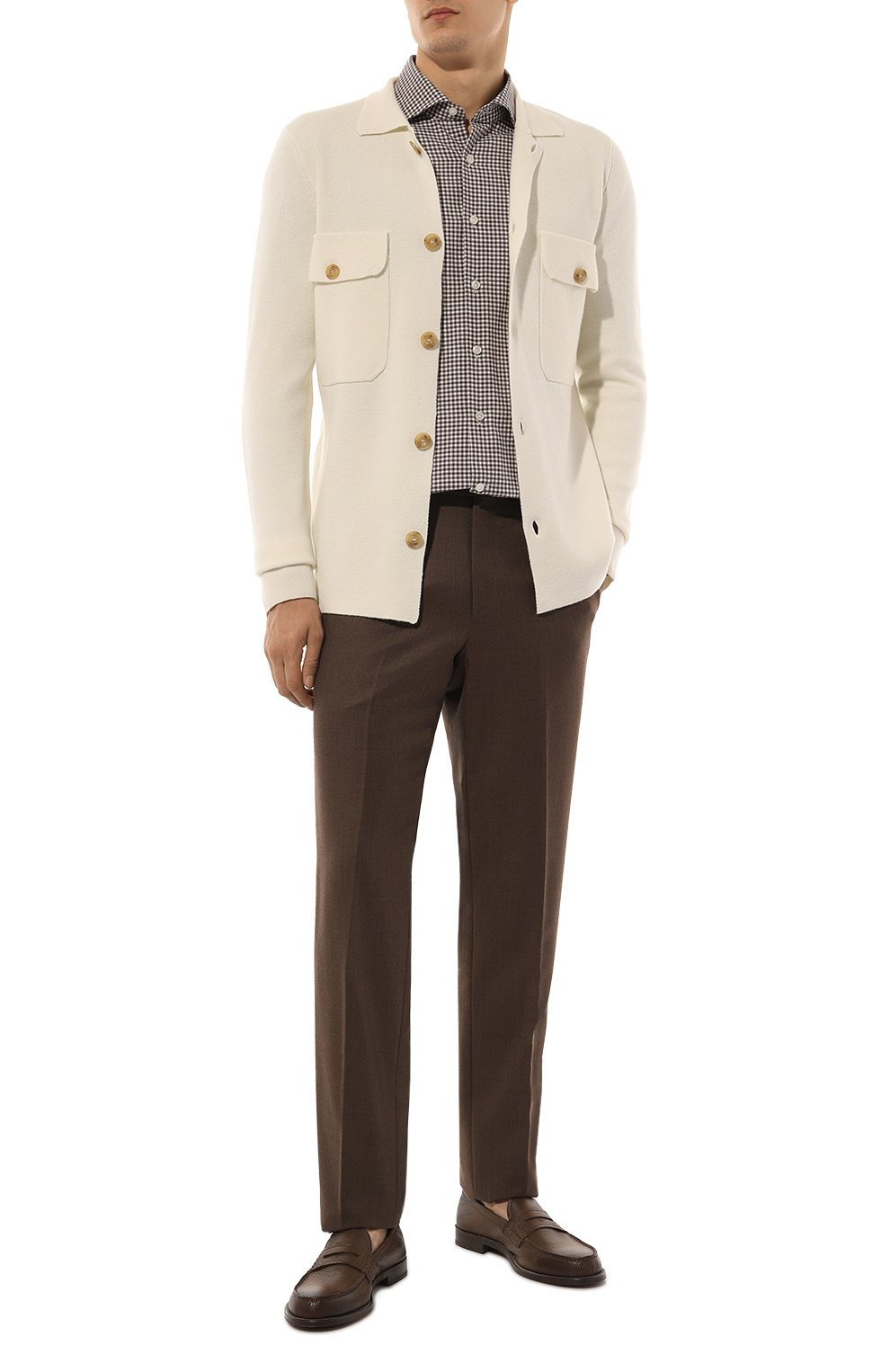 Кардиган из шерсти и кашемира L.B.M. 1911, арт. 6371/49501, фото 2