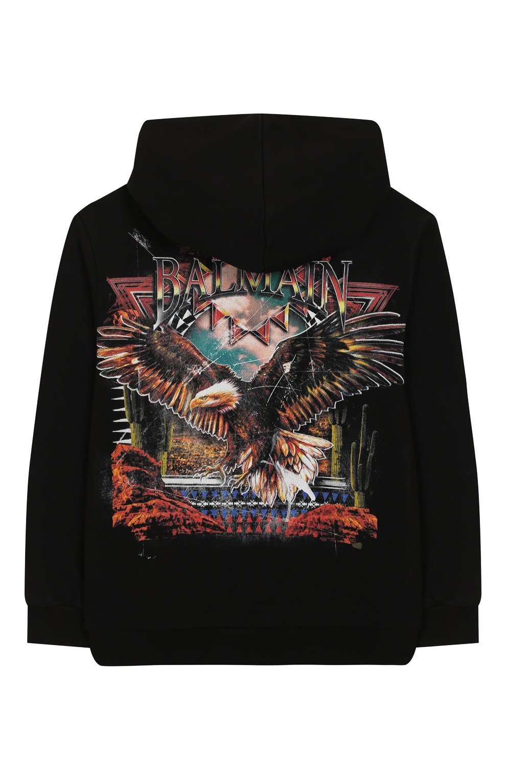 Хлопковая толстовка BALMAIN, арт. 6M4570/MX120/4-10, фото 2