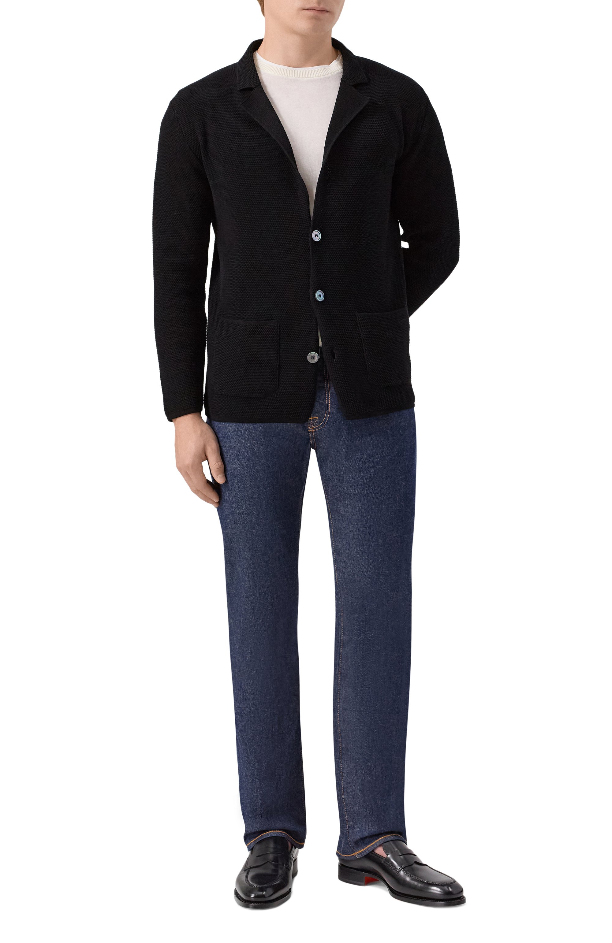 Хлопковый пиджак DANIELE FIESOLI, арт. DF0062, фото 2