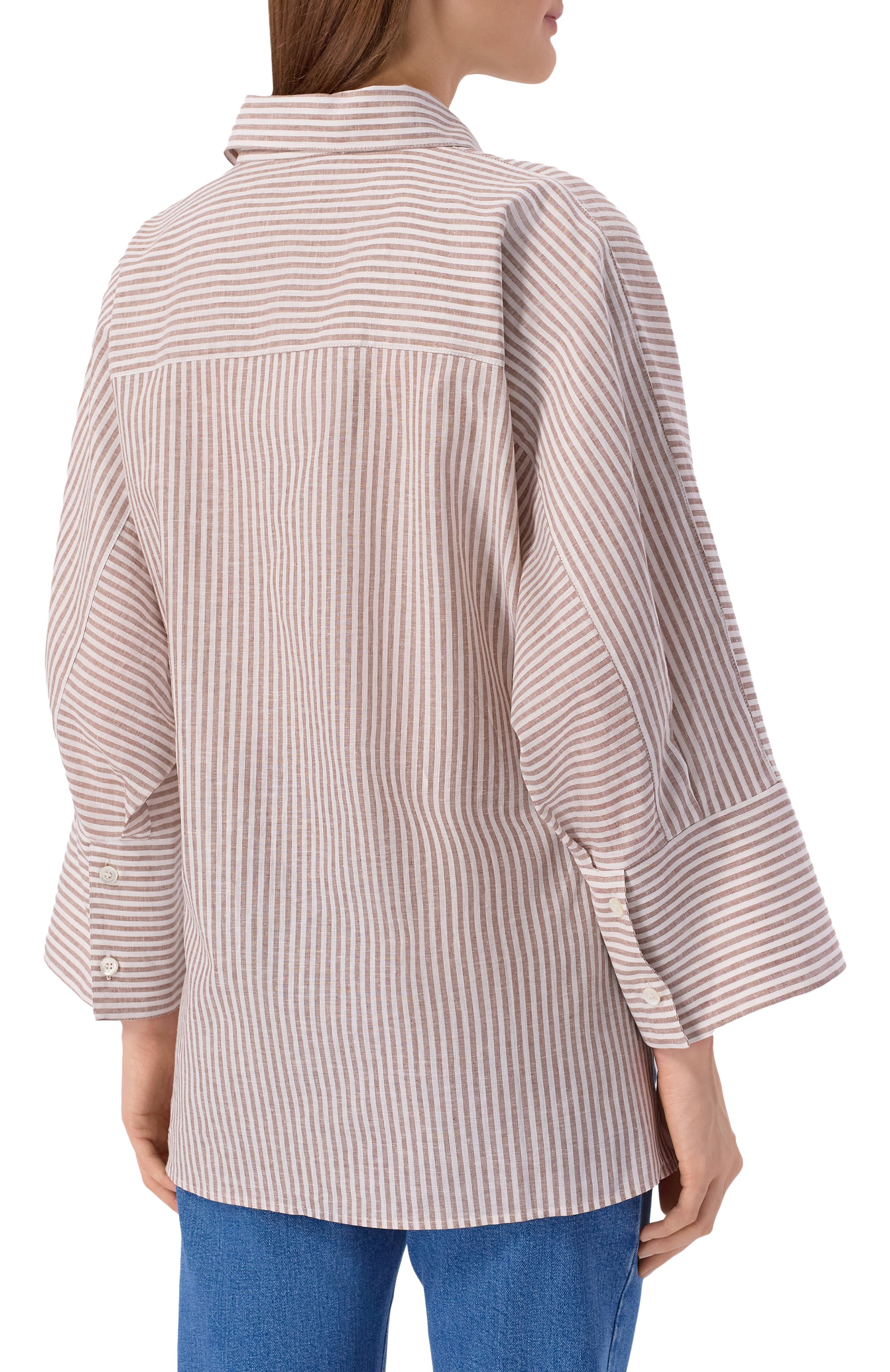 Рубашка изо льна и хлопка PIETRO BRUNELLI, арт. CA2514/LI0028, фото 4