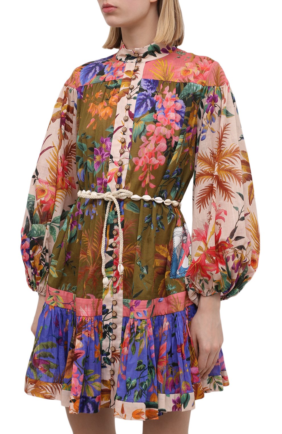 Хлопковое платье ZIMMERMANN, арт. 2925DTR0, фото 3