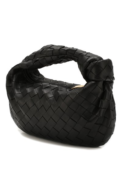 Сумка jodie mini BOTTEGA VENETA черного цвета по цене 328000 руб., арт. 609409/VCPP5, фото 3 Сумка jodie mini BOTTEGA VENETA, арт. 609409/VCPP5, фото 3