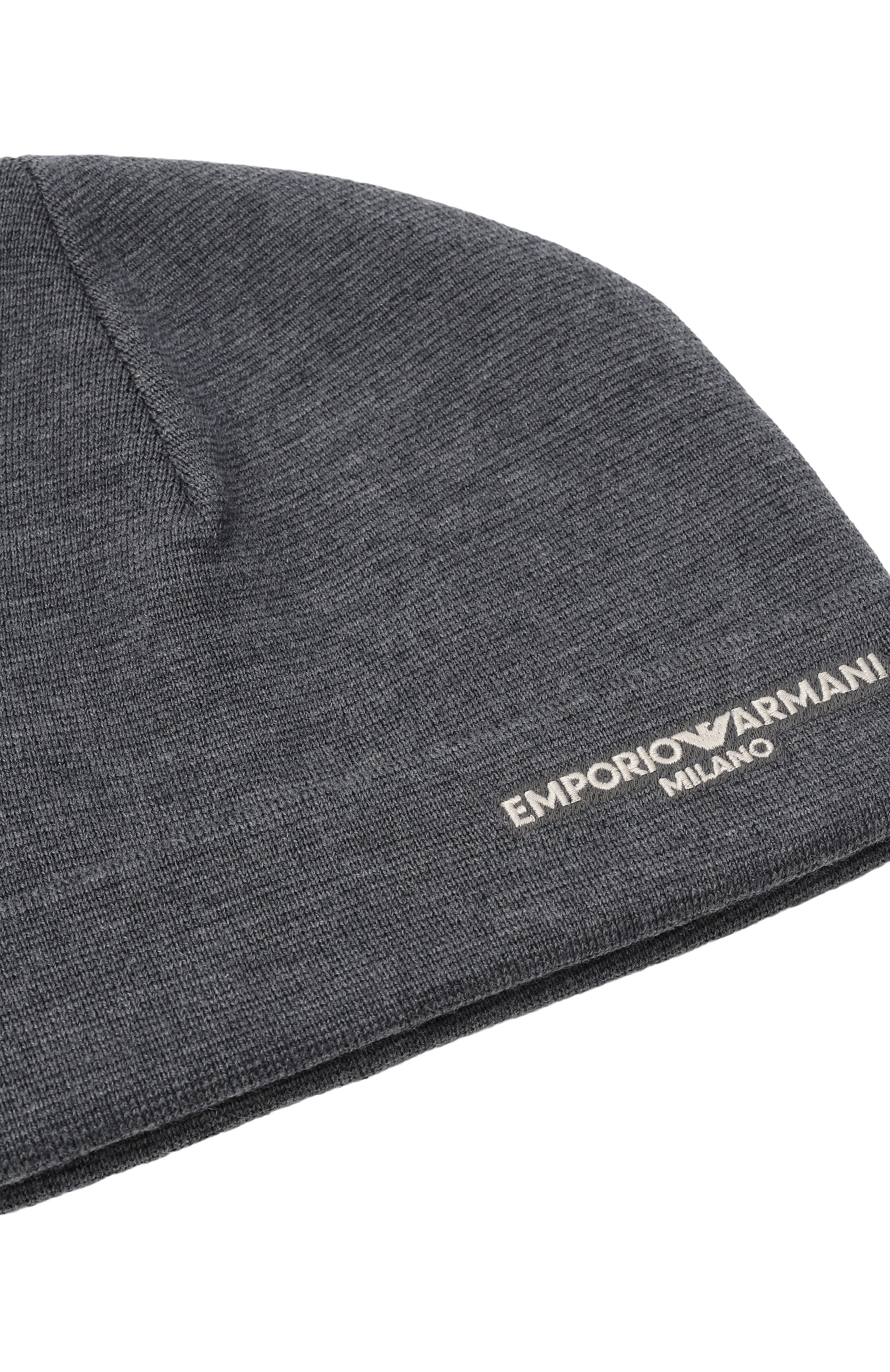 Шерстяная шапка EMPORIO ARMANI, арт. EM002715/AF18241, фото 3