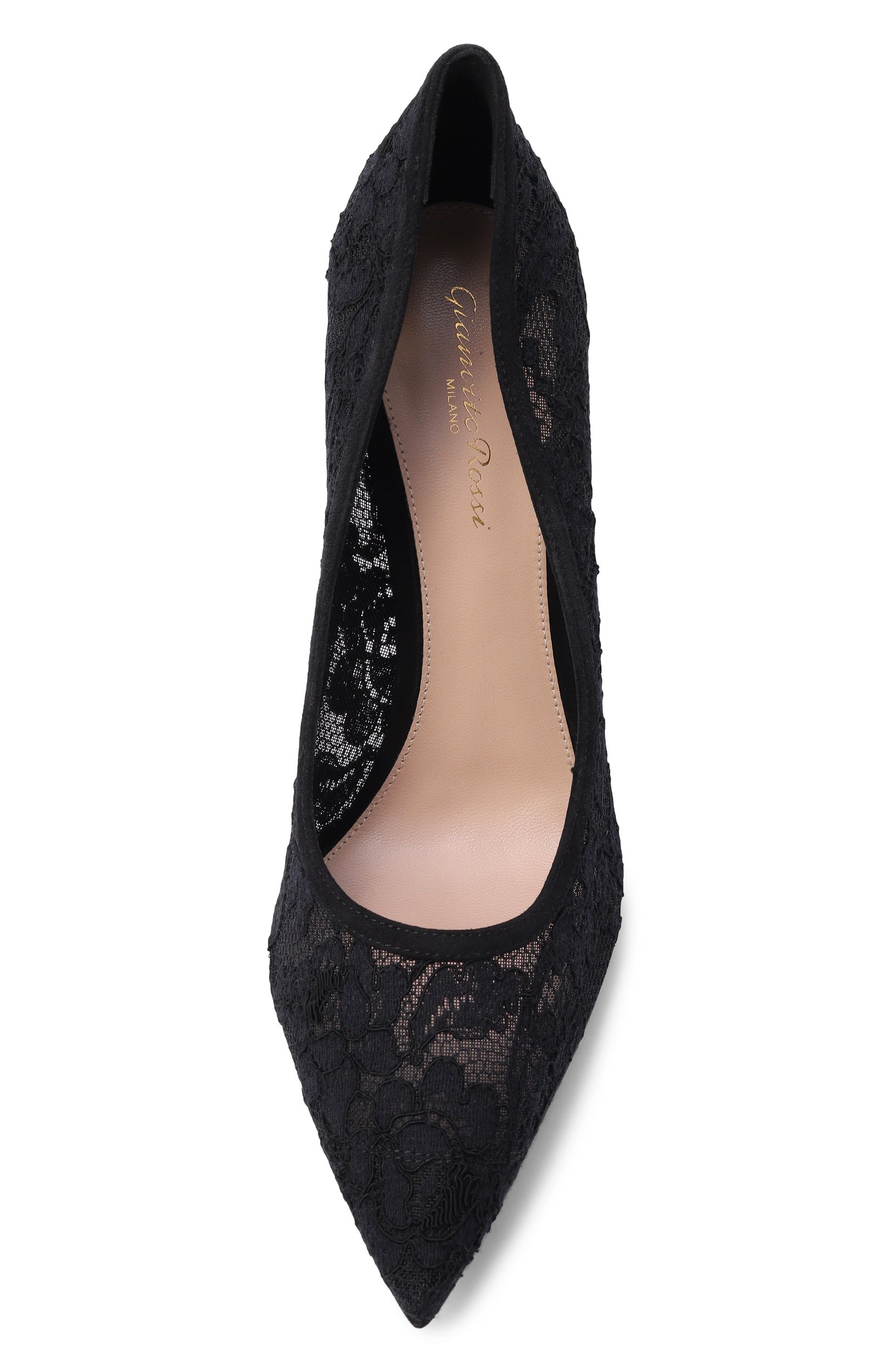 Текстильные туфли claudia 85 GIANVITO ROSSI черного цвета по цене 117500 руб., арт. G22344.85RIC.LRMNENN, фото 6 Текстильные туфли claudia 85 GIANVITO ROSSI, арт. G22344.85RIC.LRMNENN, фото 6