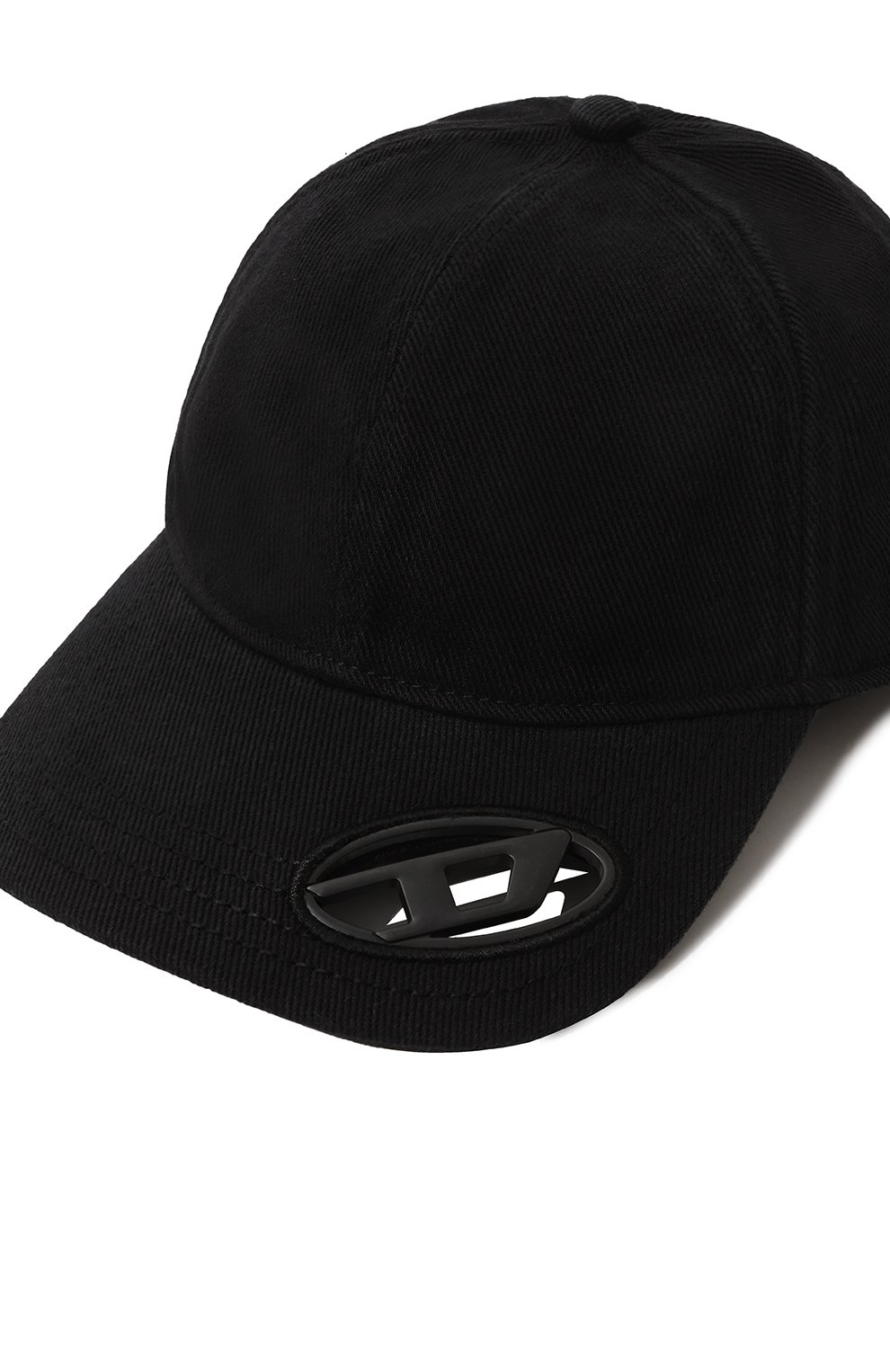 Хлопковая бейсболка DIESEL черного цвета по цене 10850 руб., арт. A11357/0PFAA, фото 4 Хлопковая бейсболка DIESEL, арт. A11357/0PFAA, фото 4