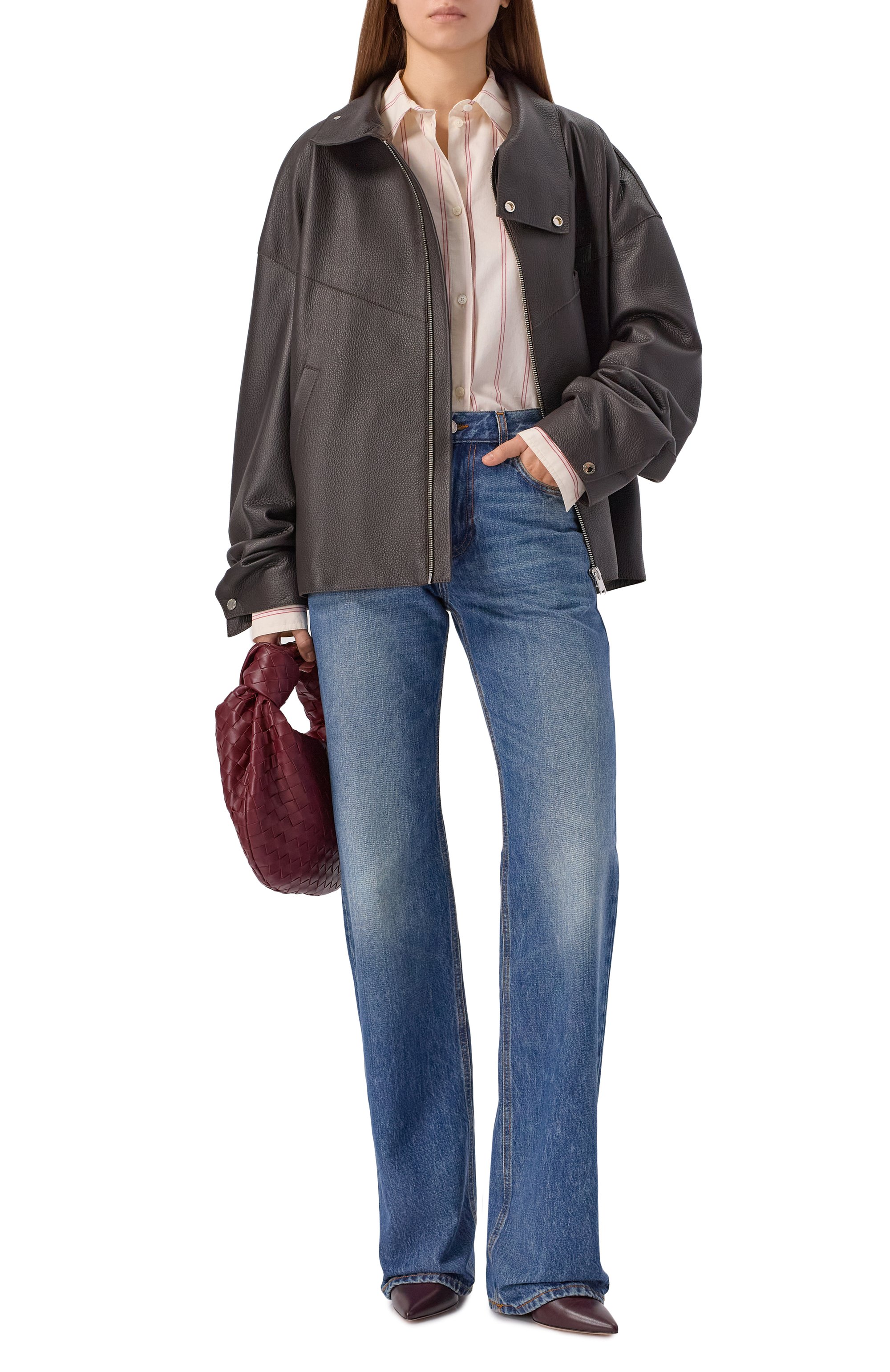 Кожаная куртка MASLOV, арт. Z017, фото 2