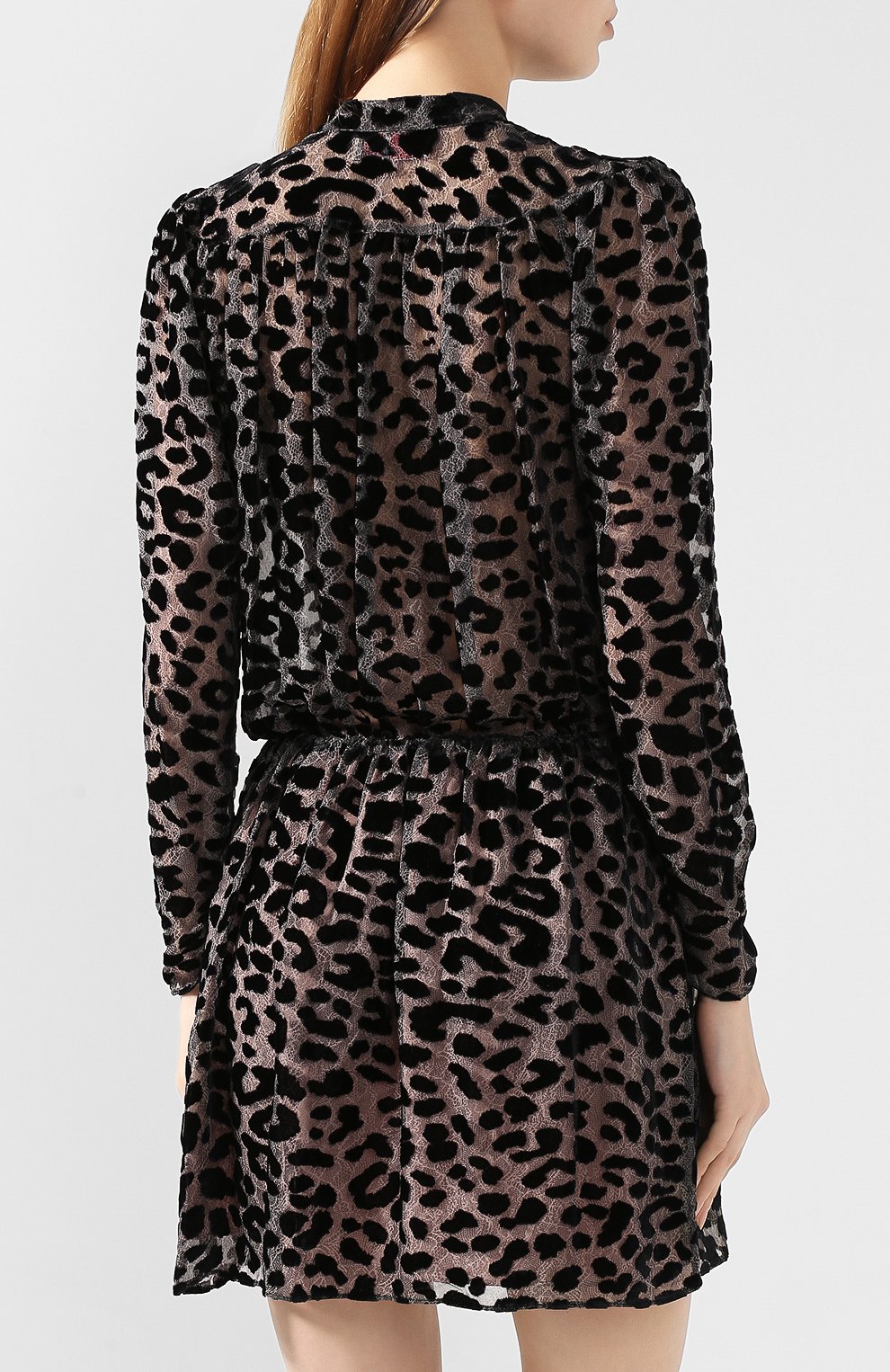 Платье из смеси вискозы и шелка ZADIG AND VOLTAIRE, арт. WHCS0410F, фото 4