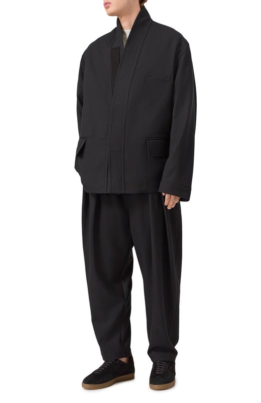 Замшевые кеды MSGM 3940MS021/996 Чёрный  3940MS021/996 Фото 2