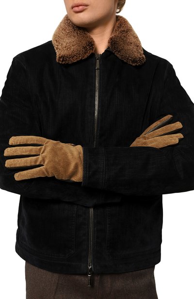 Комбинированные перчатки JACOB COHEN, арт. U A R10 80 D 1342/4017, фото 2