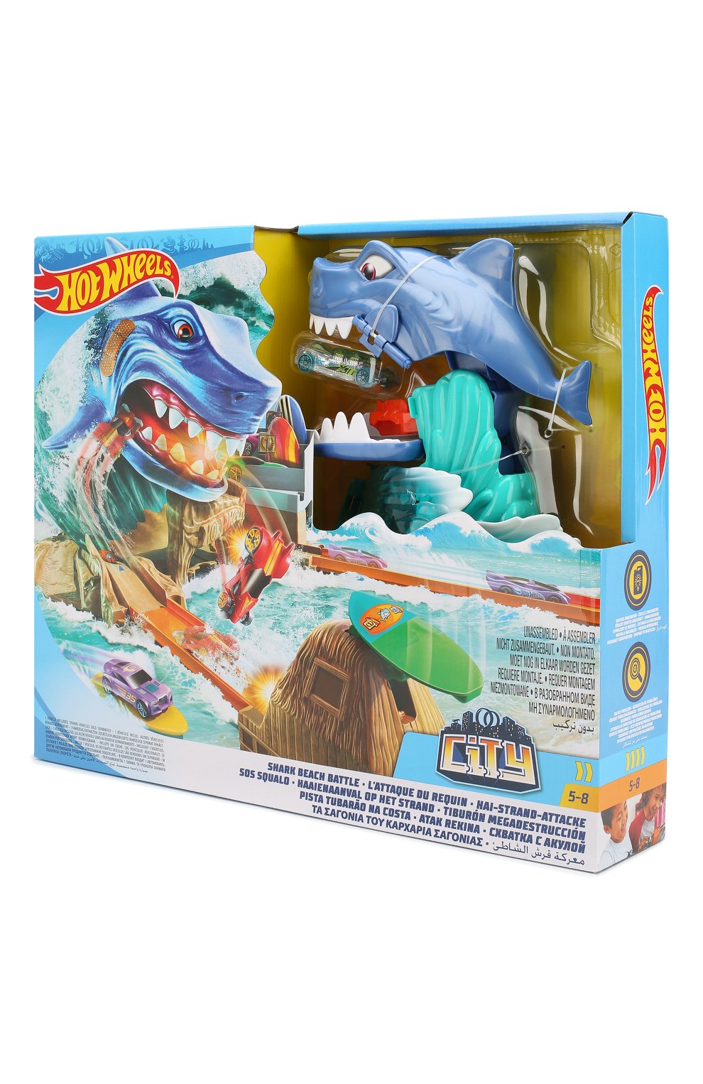 Набор hot wheels shark beach battle MATTEL, арт. FNB21, фото 2