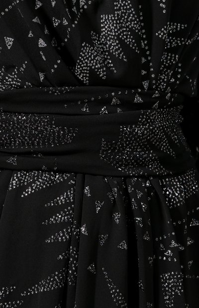 Платье из вискозы ISABEL MARANT черного цвета по цене 212500 руб., арт. R01650-20P030I/VIENNA, фото 5 Платье из вискозы ISABEL MARANT, арт. R01650-20P030I/VIENNA, фото 5