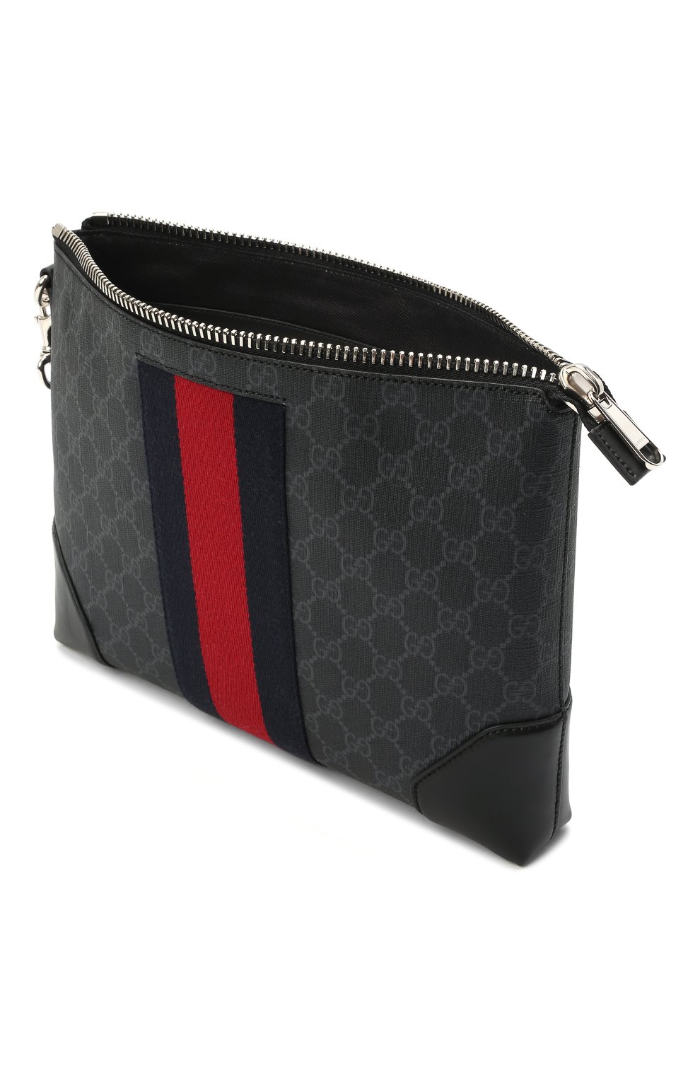 Кожаный клатч gg supreme GUCCI, арт. 523603/9F2YN, фото 5