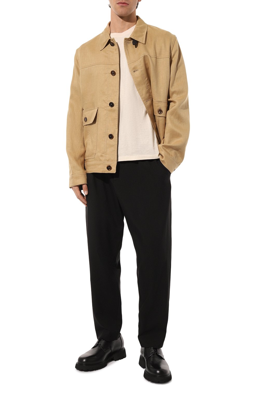 Шерстяные брюки MARNI, арт. PUMU0017U3/TW839, фото 2