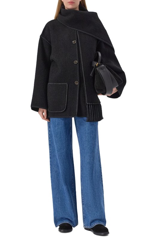 Замшевые ботинки Doucal's DD8838BRUGPN730N Чёрный  DD8838BRUGPN730N Фото 3