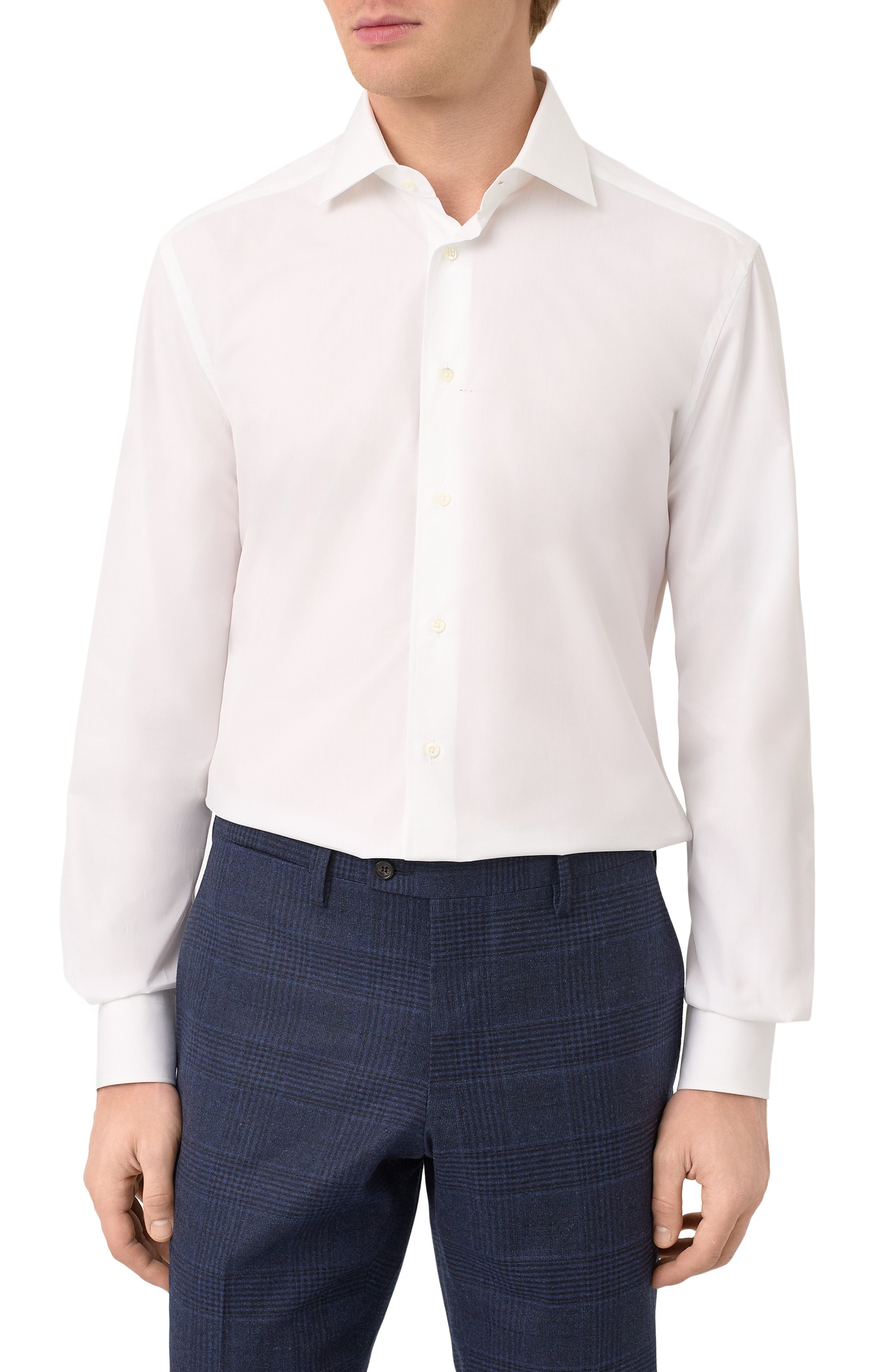 Хлопковая сорочка CORNELIANI, арт. 25P100-2511700, фото 3