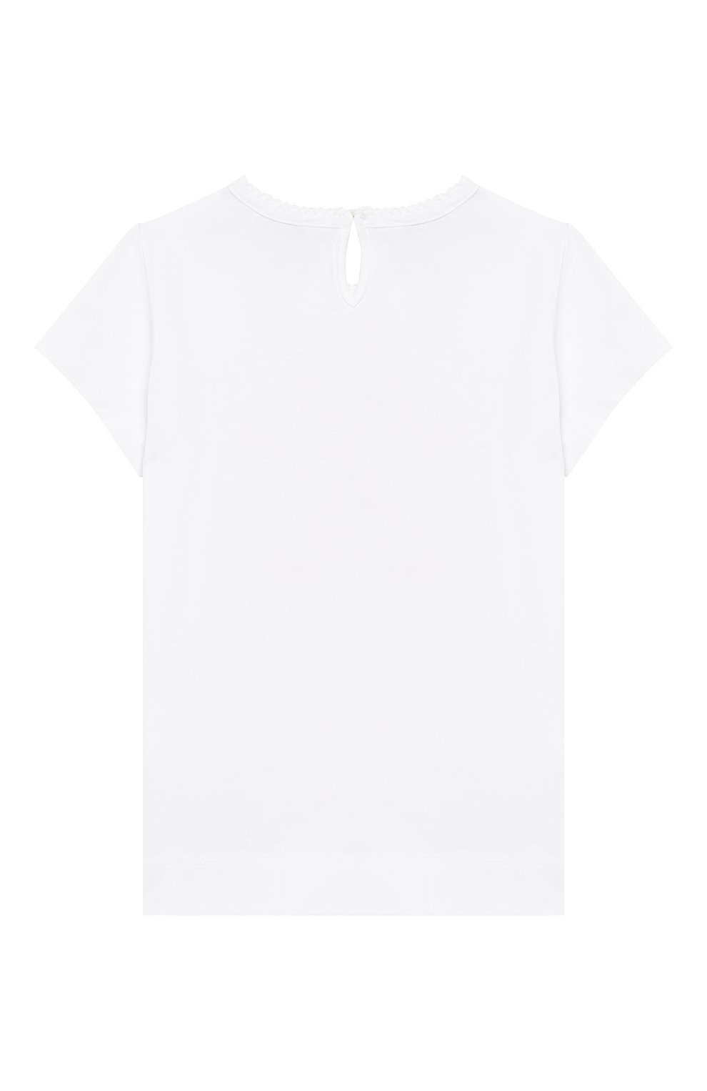 Хлопковая футболка MONNALISA, арт. 393610SI, фото 2