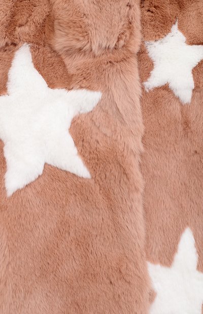 Шуба из кролика YVES SALOMON ENFANT розового цвета по цене 148500 руб., арт. 21WEM302XXREIN/8-10, фото 3 Шуба из кролика YVES SALOMON ENFANT, арт. 21WEM302XXREIN/8-10, фото 3