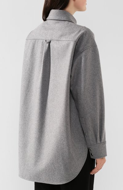 Рубашка из смеси шерсти и кашемира ACNE STUDIOS, арт. AC0138, фото 4