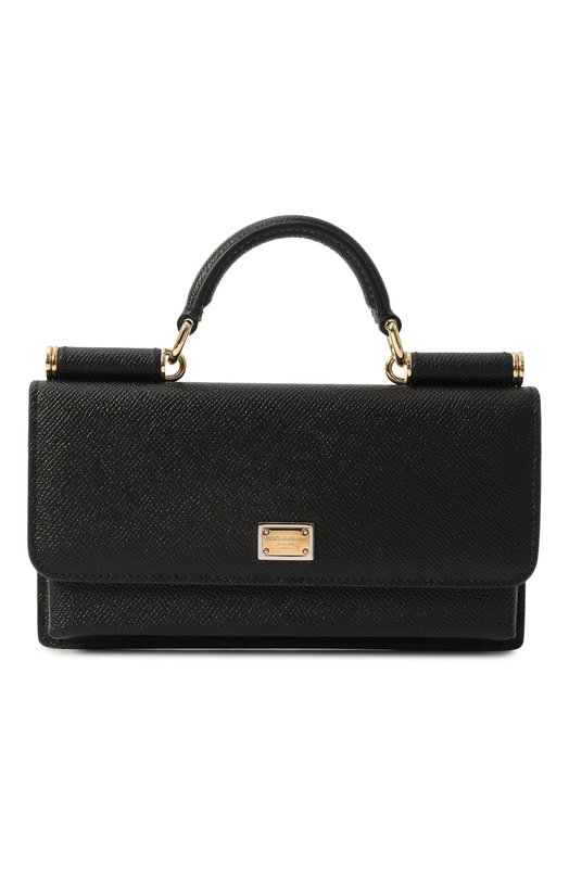 Сумка Sicily Dolce & Gabbana BI9280_BE9280/A1001_1 Чёрный BI9280_BE9280/A1001_1