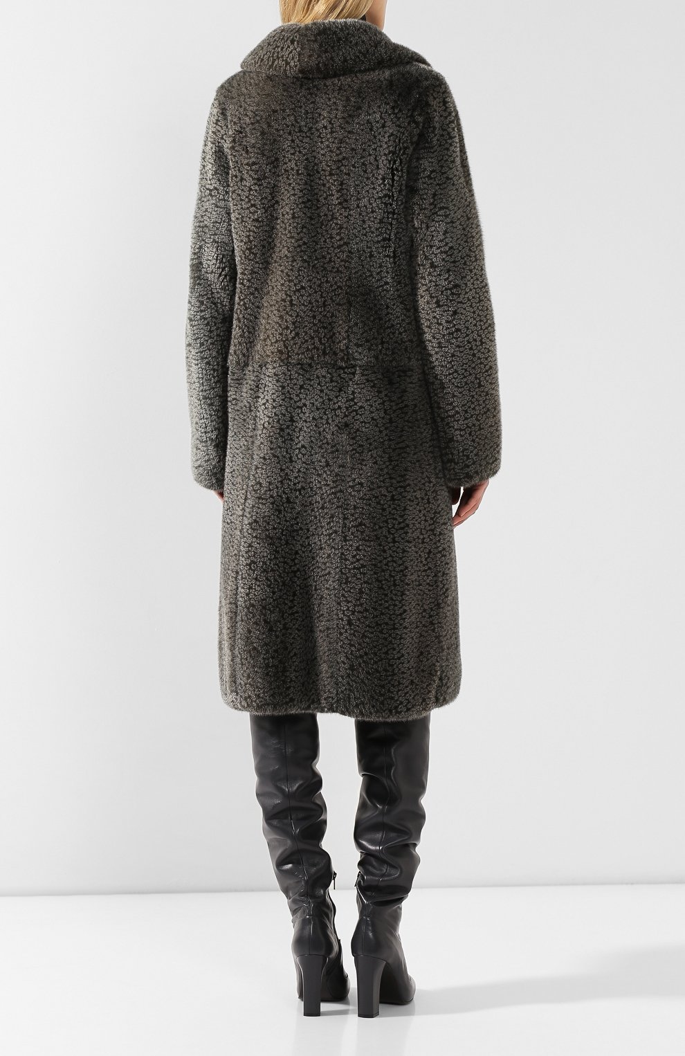 Шуба из меха норки COLOR TEMPERATURE, арт. Н-220, фото 4