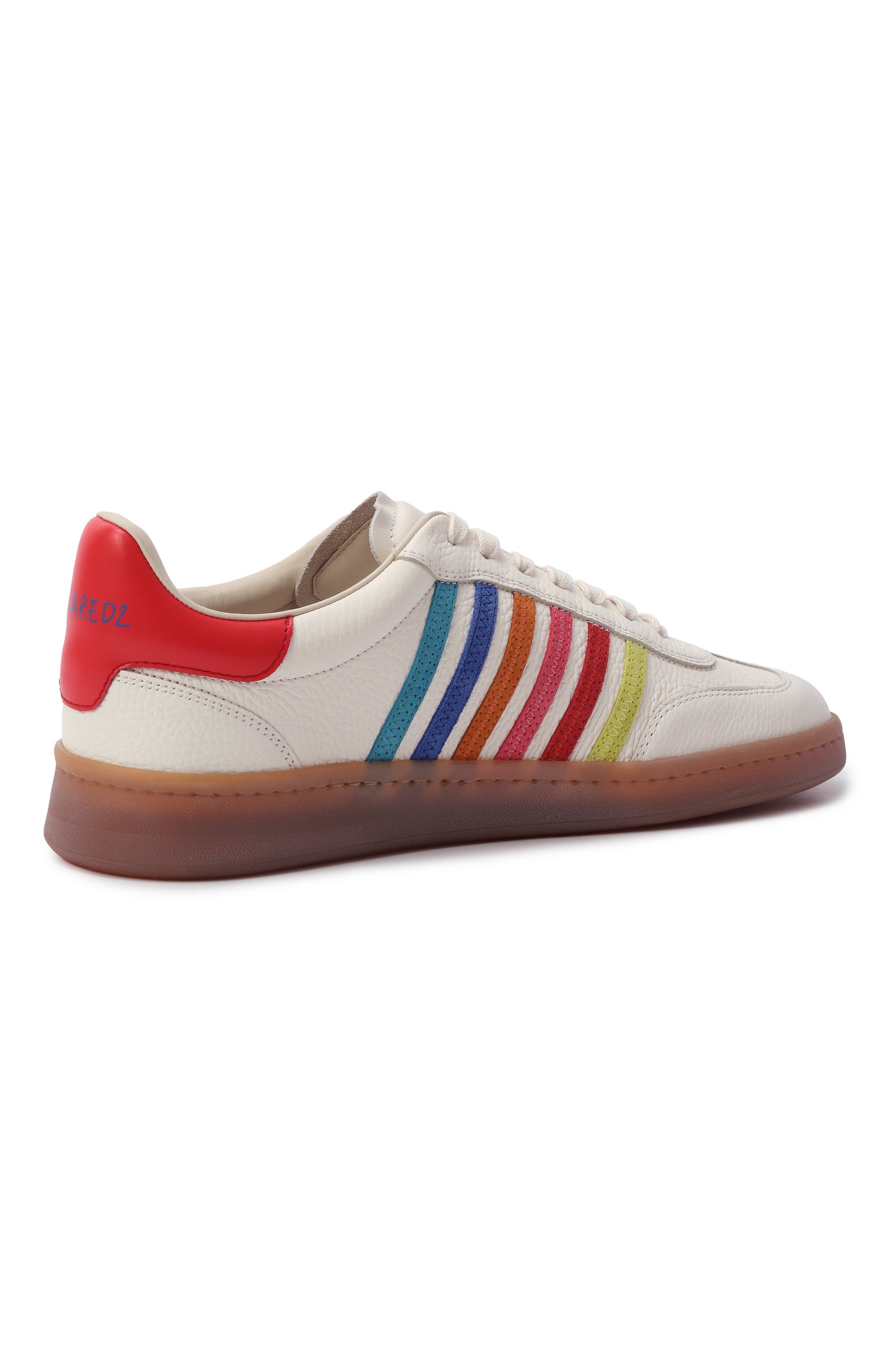 Кожаные кеды boxer DSQUARED2, арт. SNM0439, фото 5