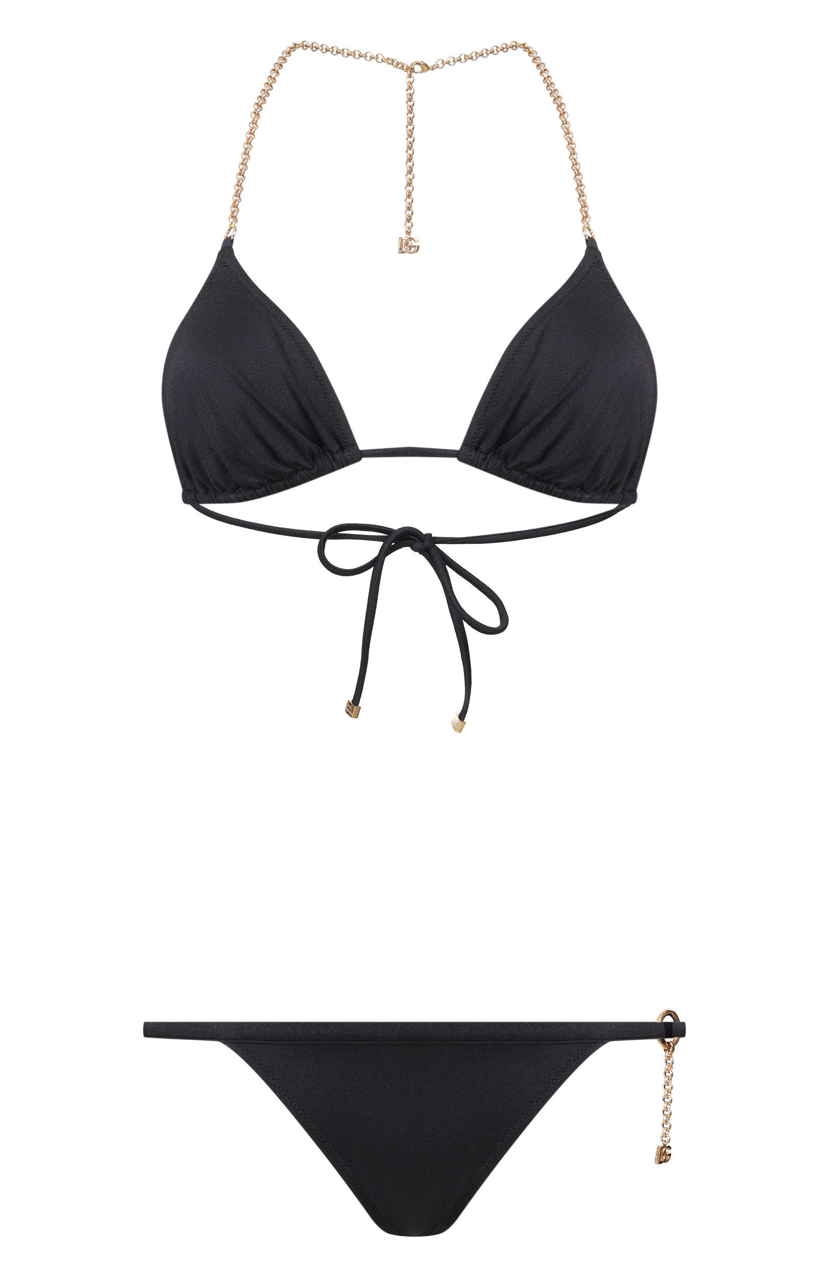 Раздельный купальник DOLCE & GABBANA черного цвета по цене 99650 руб., арт. 08A31J/FUGLG, фото 1 Раздельный купальник DOLCE & GABBANA, арт. 08A31J/FUGLG, фото 1