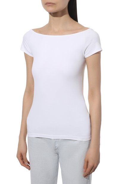Топ HELMUT LANG белого цвета по цене 17150 руб., арт. J04HW522, фото 3 Топ HELMUT LANG, арт. J04HW522, фото 3