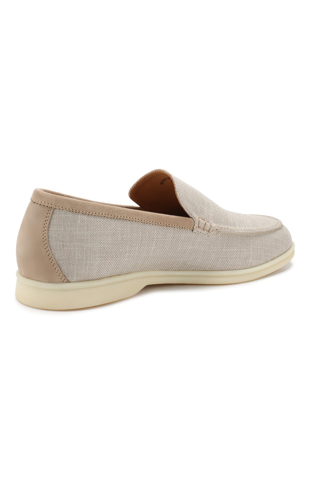 Текстильные лоферы summer walk LORO PIANA, арт. FAI4871, фото 4