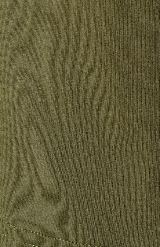 Хлопковая футболка Bottega Veneta 813903/V4KJ0 Хаки  813903/V4KJ0 Фото 6