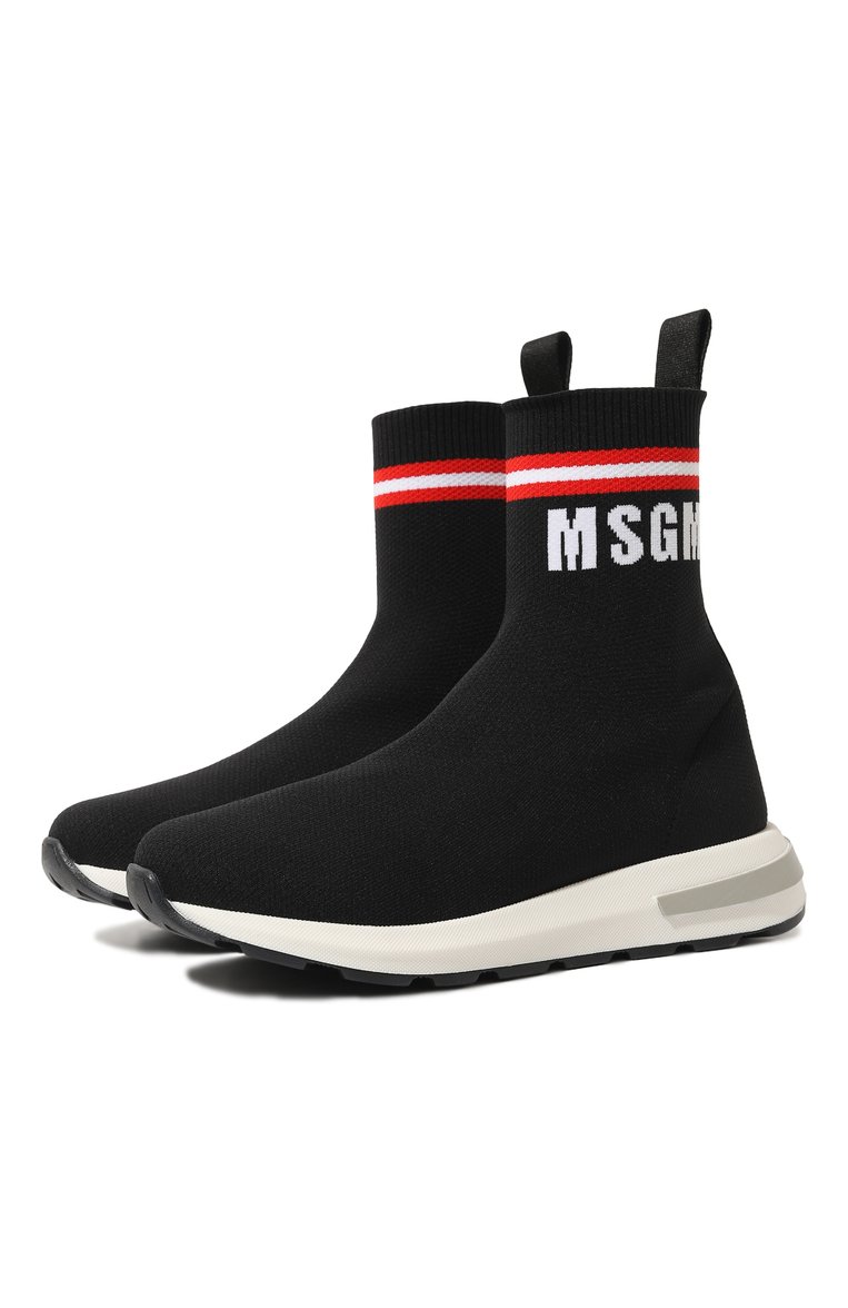 Текстильные кроссовки MSGM KIDS, арт. 76837/VAR01/36-40, фото 1