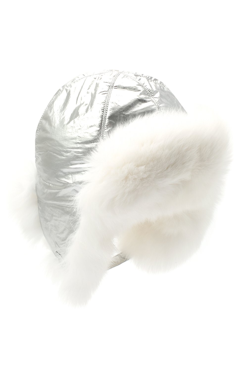 Пуховая шапка-ушанка YVES SALOMON ENFANT, арт. 21WEA015XXD0MW, фото 1