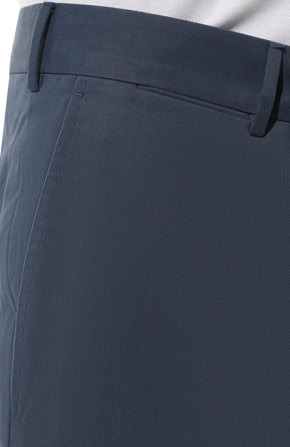 Брюки из хлопка и кашемира ZEGNA, арт. 729F00A7/77TB12, фото 5