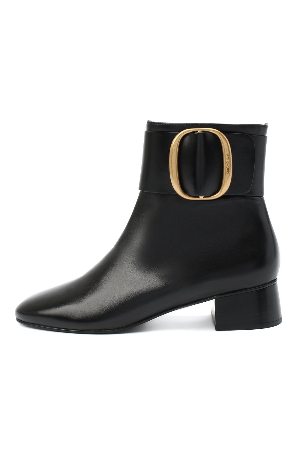 Кожаные ботильоны jarvis SEE BY CHLOÉ, арт. SB34073A/11130, фото 3