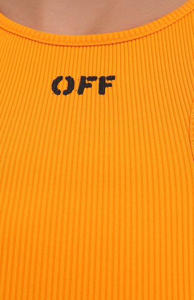 Бра-топ OFF-WHITE оранжевого цвета по цене 31000 руб., арт. 0WAD086F21JER002, фото 5 Бра-топ OFF-WHITE, арт. 0WAD086F21JER002, фото 5