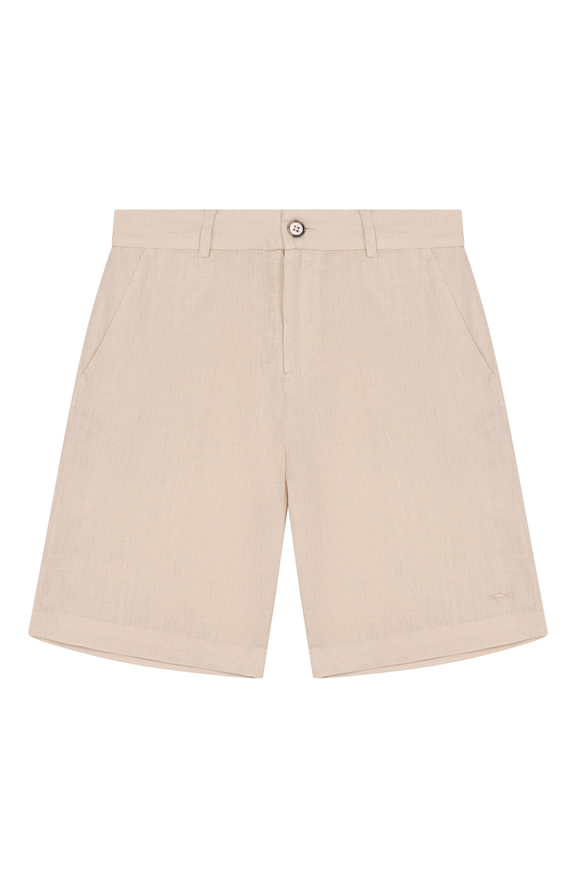 Льняные шорты PAUL & SHARK JUNIOR, арт. WUQ001/LUC01/6A-8A, фото 1