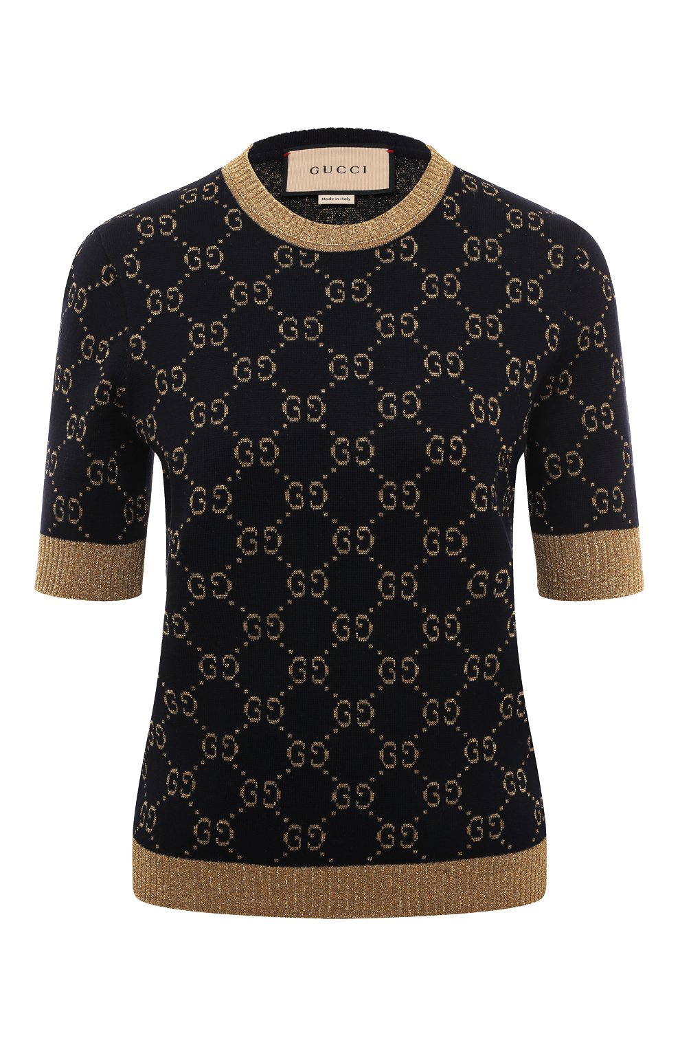 Хлопковый пуловер GUCCI, арт. 526759 X9W83, фото 1